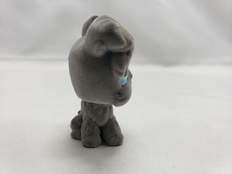 Load image into Gallery viewer, HASBRO LITTLEST PET SHOP #1006 FUZZY FLOCKED GRAY SCHNAUZER
