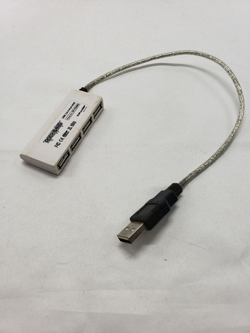 Load image into Gallery viewer, Rock Band USB 2.0 4-Port Hub Adapter Dongle P-H209B ViPowER
