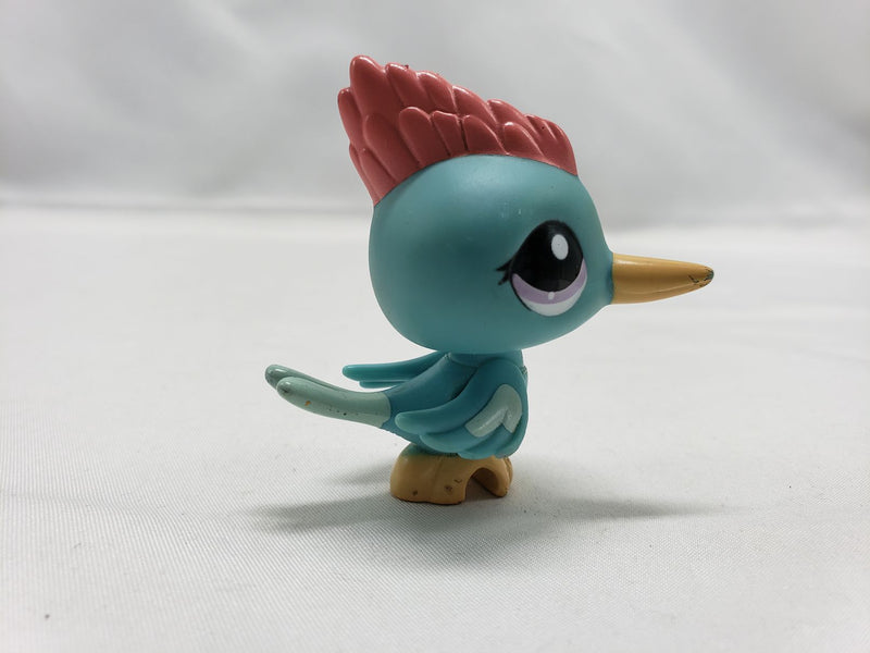 Load image into Gallery viewer, HASBRO LITTLEST PET SHOP #1787 BLUE WOODPECKER
