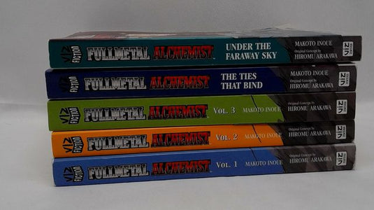 Full Metal Alchemist Vol. 1-3 + Under The Faraway Sky & The Ties That Bind