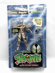 Load image into Gallery viewer, Cosmic Angela Spawn Ultra-Action Figure Wings Deluxe Edition 1995 McFarlane Toys
