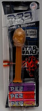 Star Wars C-3PO  Pez Dispenser In Box