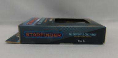 Load image into Gallery viewer, Starfinder The Threefold Conspiracy Adventure Path Dice Set (New)
