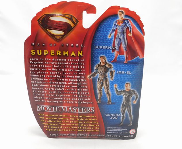 Load image into Gallery viewer, NEW SUPERMAN MAN OF STEEL MOVIE MASTERS DC COMICS 2013 ACTION FIGURE
