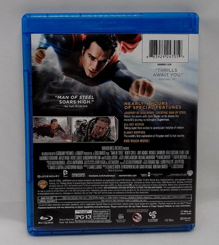 Man of Steel 2013 Dlu-ray + DVD