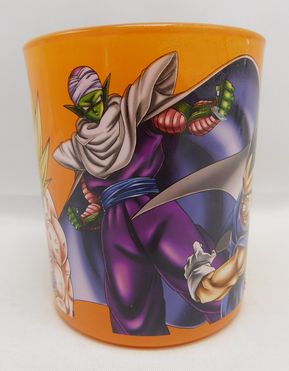 Dragon Ball Z Orange 6oz Jar with Characters (Pre-Owned)