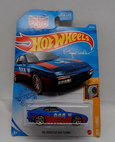 Hot Wheels 89 porsche 944 turbo 45/250