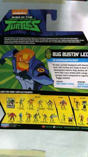 Load image into Gallery viewer, TMNT Nickelodeon Rise of the TMNT Bug Bustin&#39; Leo
