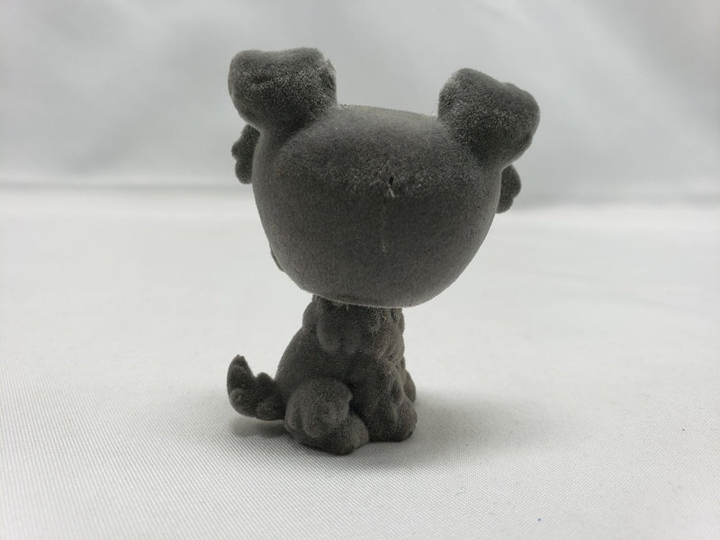 Load image into Gallery viewer, HASBRO LITTLEST PET SHOP #1006 FUZZY FLOCKED GRAY SCHNAUZER
