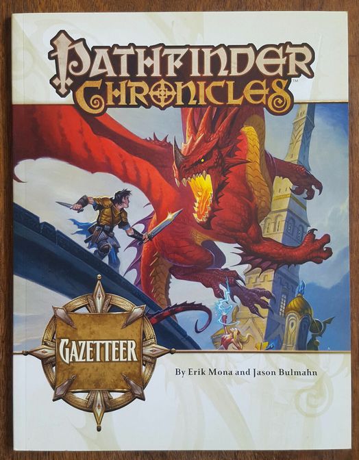 PATHFINDER CHRONICLES: GAZETTEER By Erik Mona & Jason Bulmahn **BRAND NEW**