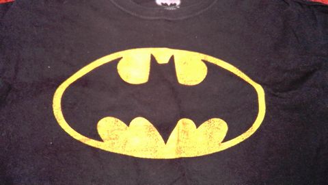 Batman Logo Size XL Shirt Color Black