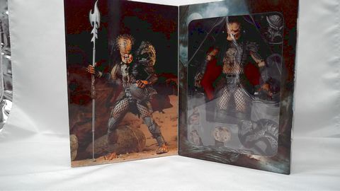 NECA Predator Ahab Action Figure Ultimate Edition Fire & Stone Comic Book NEW