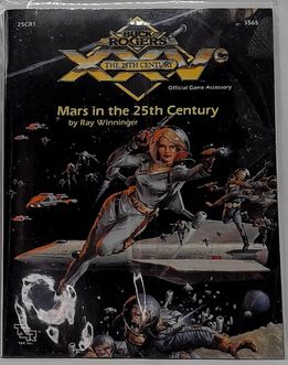 TSR 3565 Buck Rogers XXVc RPG: Mars in the 25th Century accessory