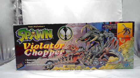 Load image into Gallery viewer, Spawn Violator Chopper Motorcyle - Todd McFarlane Figure Toys Vintage 1995
