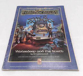 Advanced Dungeons & Dragons Forgotten Realms Waterdeep And The North 9213