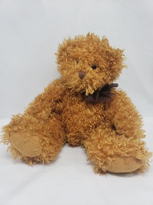 Load image into Gallery viewer, heritage collection by ganz curly bear plush
