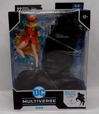 Load image into Gallery viewer, New McFarlane Toys DC Multiverse Build Horse Series Robin Action Figure 2021
