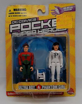 Load image into Gallery viewer, Ultra Boy and Phantom Girl DC Direct Pocket Super Heroes Figures New Legion
