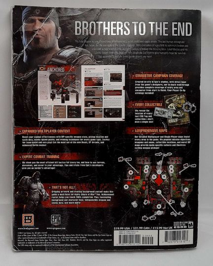 Load image into Gallery viewer, Gears Of War 3 Bready Games Signature Series Guide Xbox 360 2011
