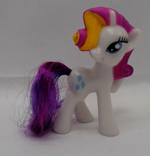 Load image into Gallery viewer, My Little Pony McDonalds Rarity Toy Figure 2014 G4 [Loose]
