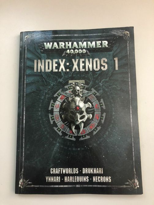 Load image into Gallery viewer, Warhammer 40k Index Xenos 1 Aeldari, Drukhari, Necrons 8th
