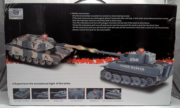 Load image into Gallery viewer, Uni-Fun Infrared Remote Control Battle Tanks
