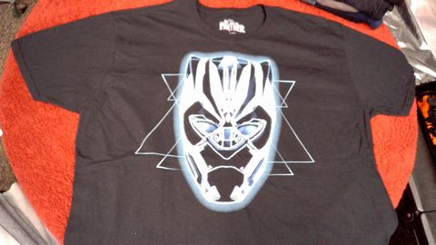 Marvel Black Panther Shirt Size 2Xl Color Black