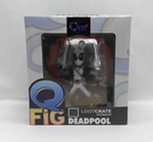 Marvel Deadpool Qfig Vinyl Figure Variant LootCrate Exclusive