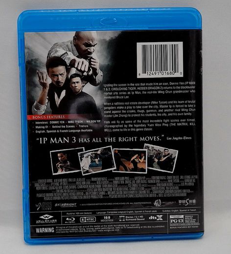 Ip Man 3 Blu-ray DVD