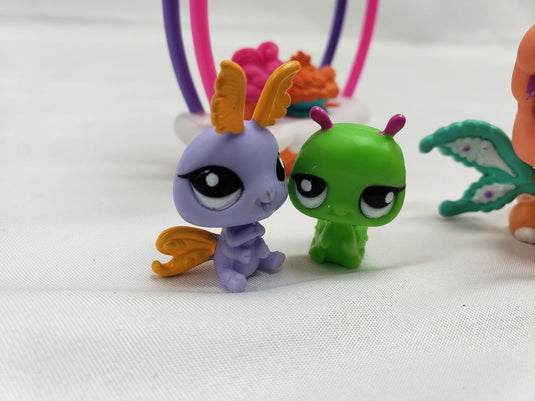 Littlest Pet Shop Fairies Shimmering Sky Candy Cloud Cafe  2724, 2725, 2726, 272