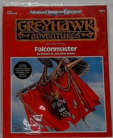 Adv. Dungeons & Dragons: Greyhawk Adv. Falconmaster - WGA2 - TSR 9289