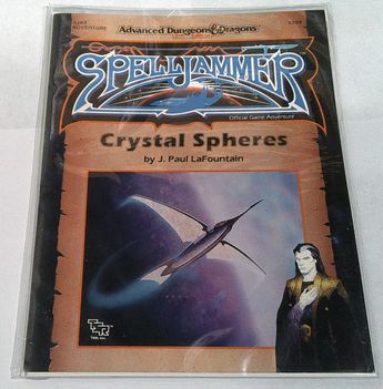 D&D Spell Jammer Crystal Spheres AD&D SJA3 1990 TSR 9299 - NEW