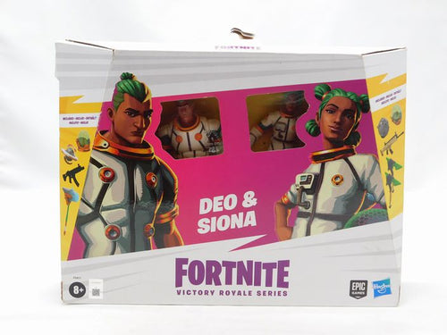 Fortnite Victory Royale series Deo & Siona Figures 2 pack New