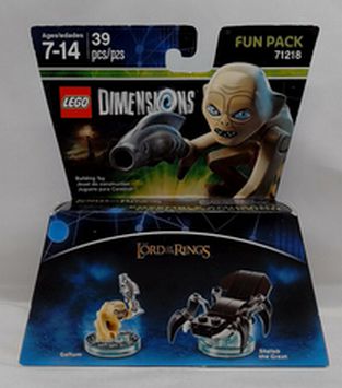 LEGO DIMENSIONS Movie Fun Pack Gollum Lord of Rings Shelob 71218