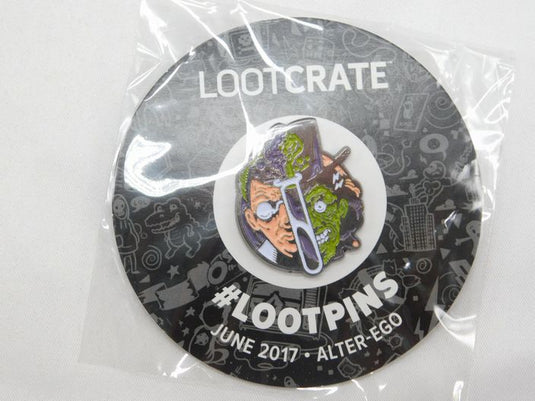 Loot Crate Exclusive Jekyll and Hyde Loot Pin June 2017 Alter Ego