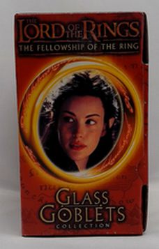 Vintage 2001 Burger King Lord Of The Rings Arwen Light Up Glass Goblet