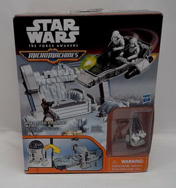 Star Wars Micromachines The Force Awakens R2-D2 Playset Hasbro Disney Sealed