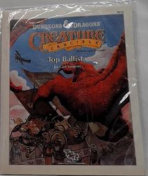 Top Ballista - PC2 Dungeons & Dragons TSR 9255 D&D Creature Crucible