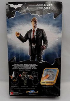 Coin Blast Two-Face Batman The Dark Knight Harvey Dent Action Figure Mattel 2008