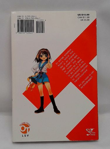 Load image into Gallery viewer, The Melancholy Of Haruhi Suzumiya Vol 1. By Tanigawa Nagaru 2008
