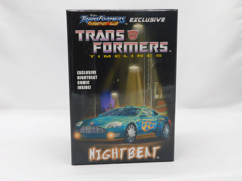 Load image into Gallery viewer, Transformers Timelines Nightbeat Collectors&#39; Club Exclusive Action Figure NEW
