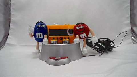 Load image into Gallery viewer, M&amp;Ms Collectible AM/FM Digital Alarm Clock Radio (Pre-Owned/No Box)

