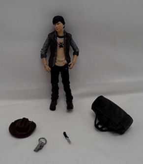 The Walking Dead TV Series 4 Carl Grimes Action Figure McFarlane Loose