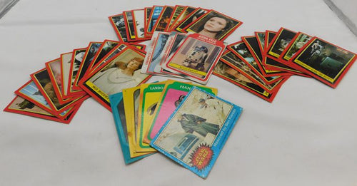 Lot Of Vintage STAR WARS ROTJ Trading Cards, Stickers