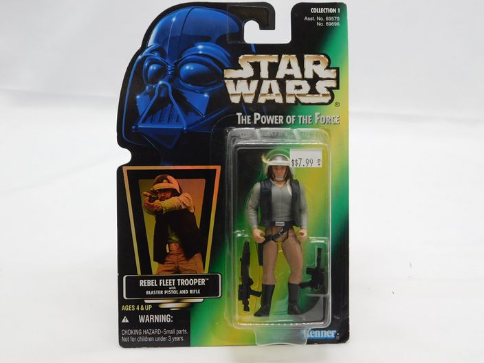 Load image into Gallery viewer, Vintage 1996 Kenner Star Wars Rebel Fleet Trooper Freeze Frame Action Figure
