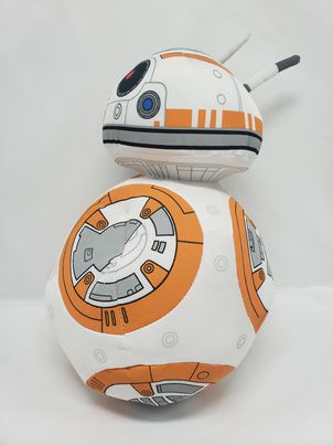 Load image into Gallery viewer, The Force Awakens Star Wars BB-8 Talking Plush 9&quot; With Original Movie Sounds
