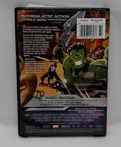 Planet Hulk 2010 DVD