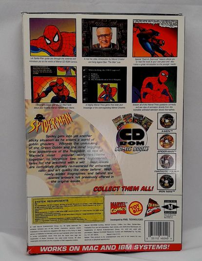 Load image into Gallery viewer, Spider-Man Interactive CD Comic Book (Windows/Mac) 1995
