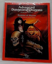 Advanced Dungeons & Dragons Realms of Horror 9209 S1-4 In Excellent Condition