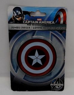 Load image into Gallery viewer, Marvel Avengers Captain America Jumbo Eraser
